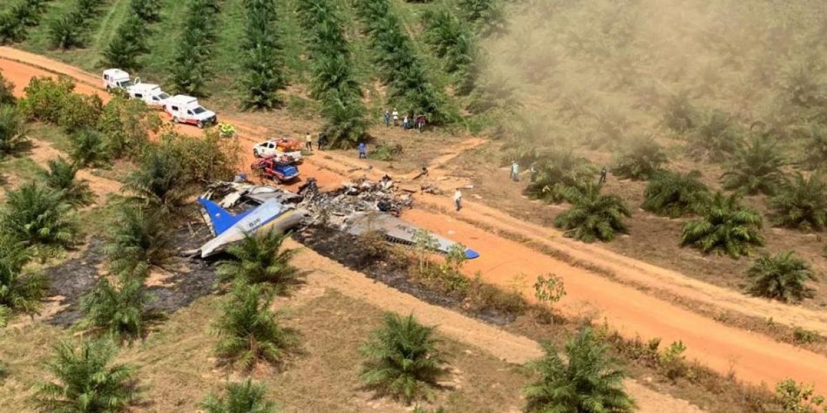 Tragedia aérea en el Meta