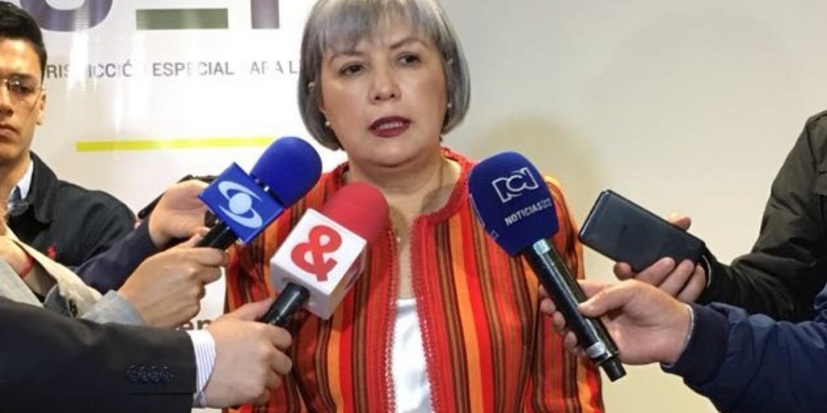 Patricia Linares, presidenta de la JEP.