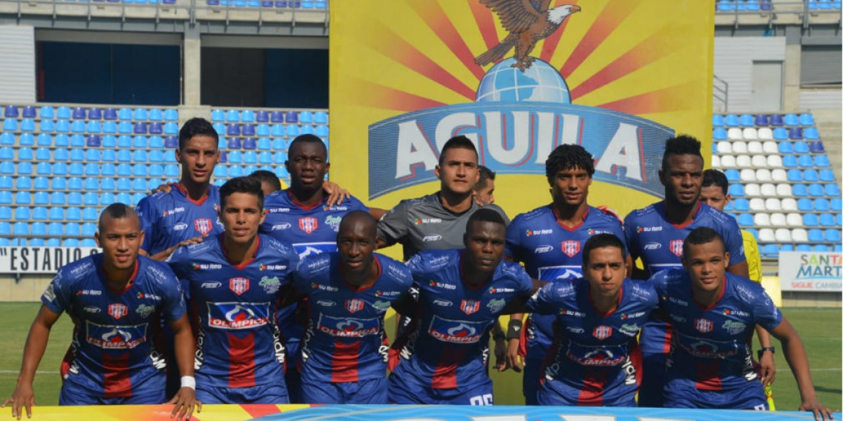 Equipo titular del Unión ante el Barranquilla F.C.
