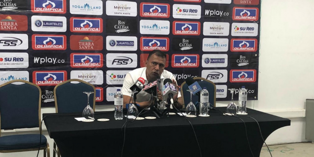 Seguimiento.co Harold Rivera, técnico del Unión Magdalena.