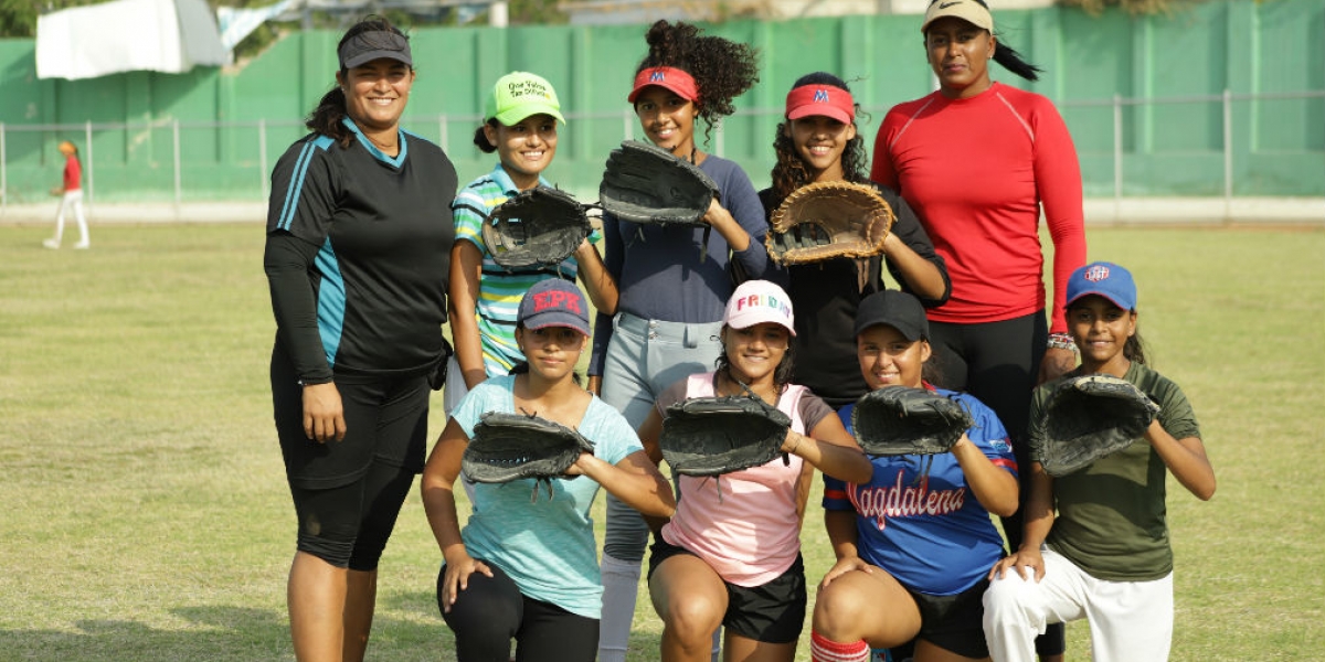 La mayoría de las niñas surgieron en las Escuelas Populares del Deporte de Santa Marta.