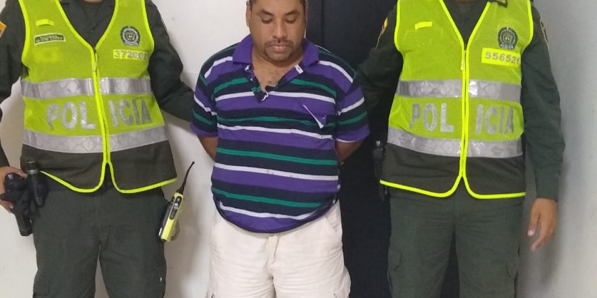 José Antonio Ariza Mendoza, alias ‘El Hechicero’, capturado