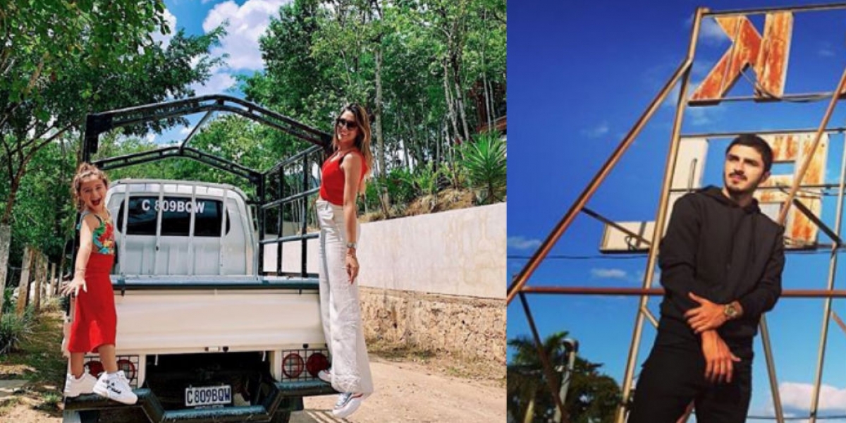 Instagram Daniela Ospina, Salomé Rodríguez y Harold Jimenez