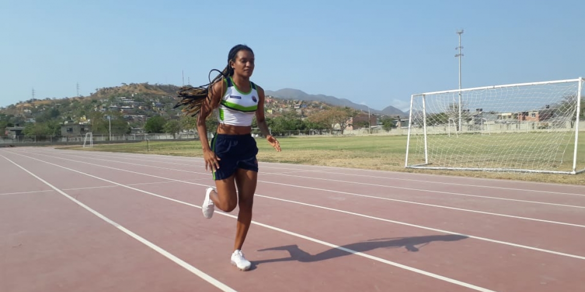 La atleta buscará dejar en alto los colores del Magdalena y Colombia.