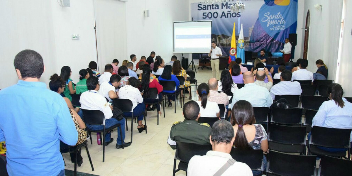 Presentación de la ruta de atención a poblaciones vulnerables.