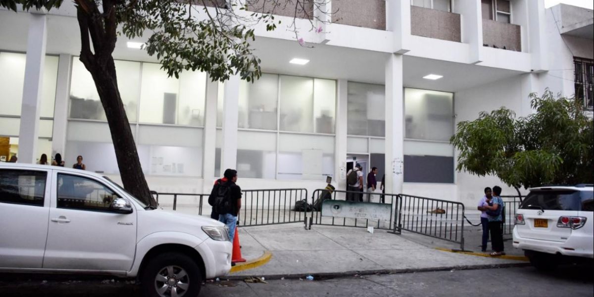 Zona Cero URI de la Fiscalía de Barranquilla.