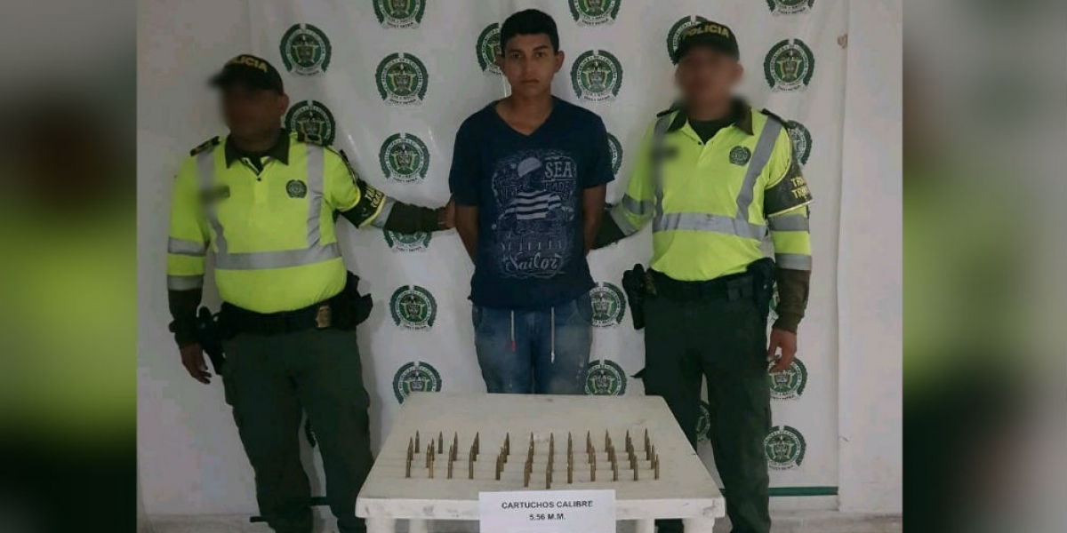Policía del Magdalena Alfredo Antonio Moreno Ramírez.