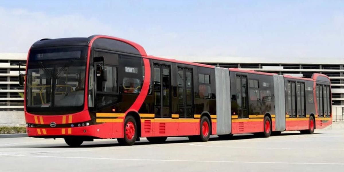 Bus electrico de la compañia BYD