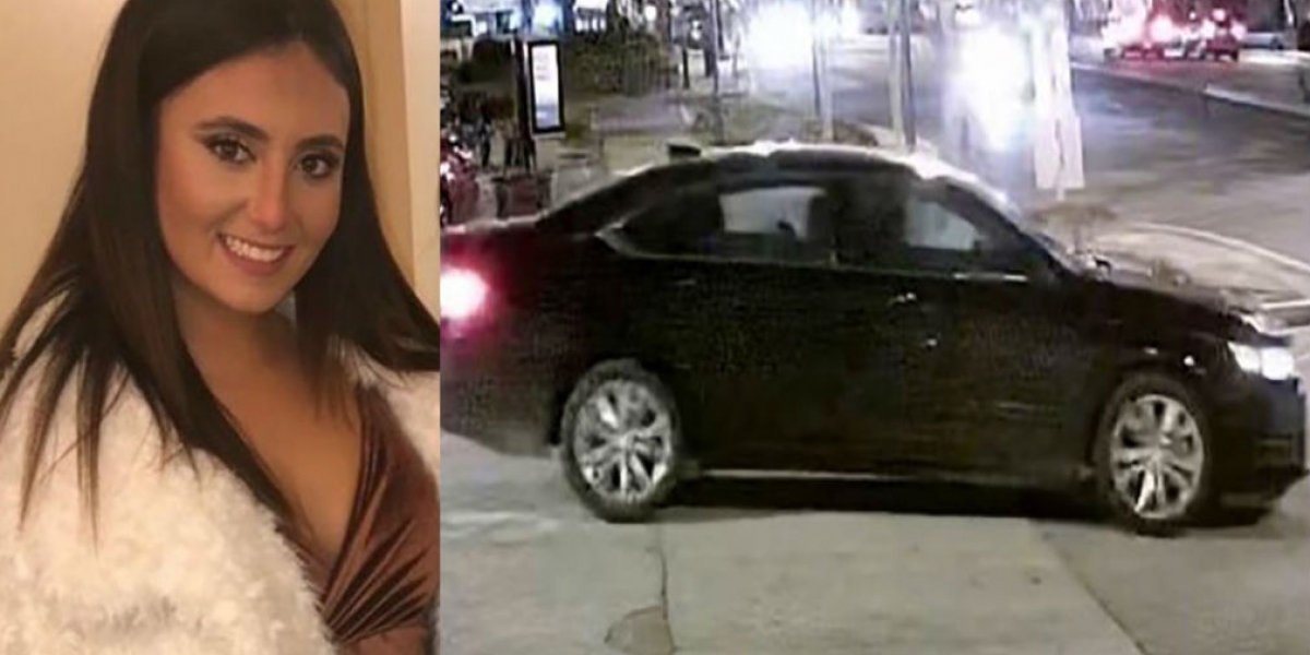 Samantha y el carro al que se subió pensando que era su uber