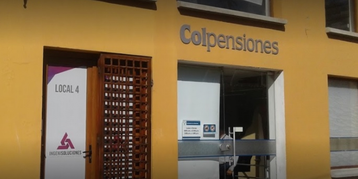 Sede de Colpensiones en Santa Marta.