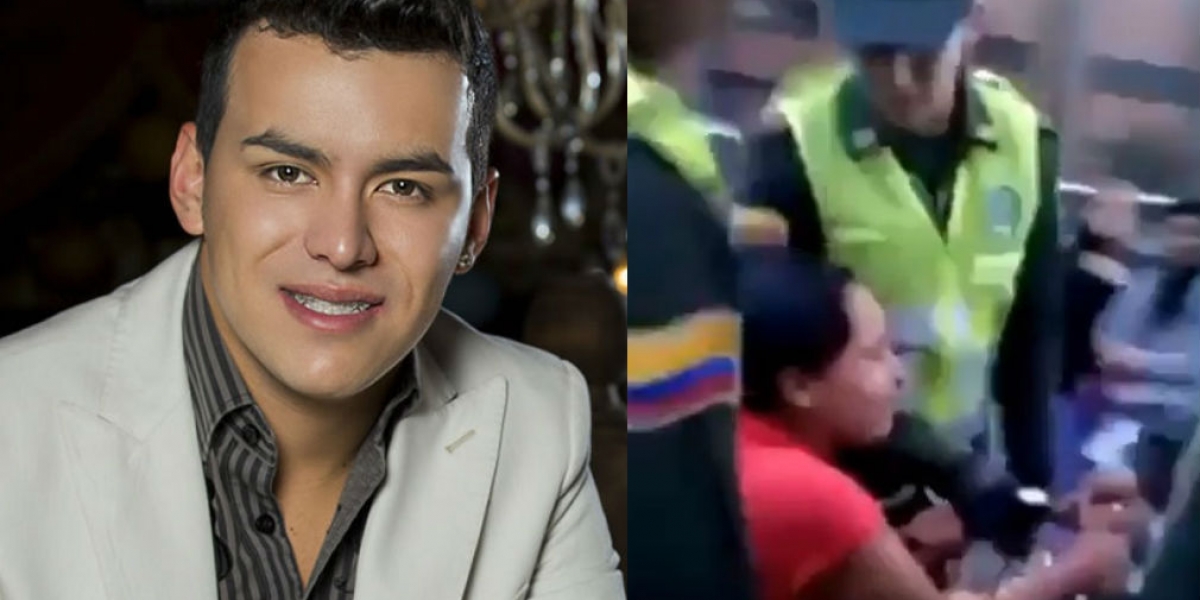 Seguimiento.co El artista se mostró indignado.