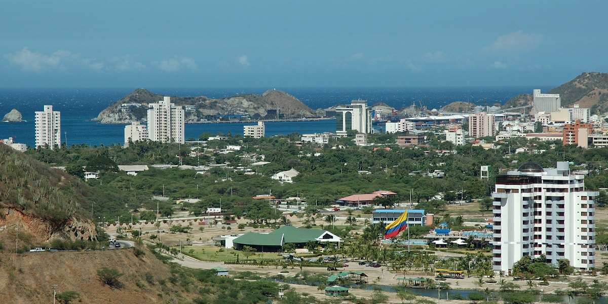 Panorámica de Santa Marta.