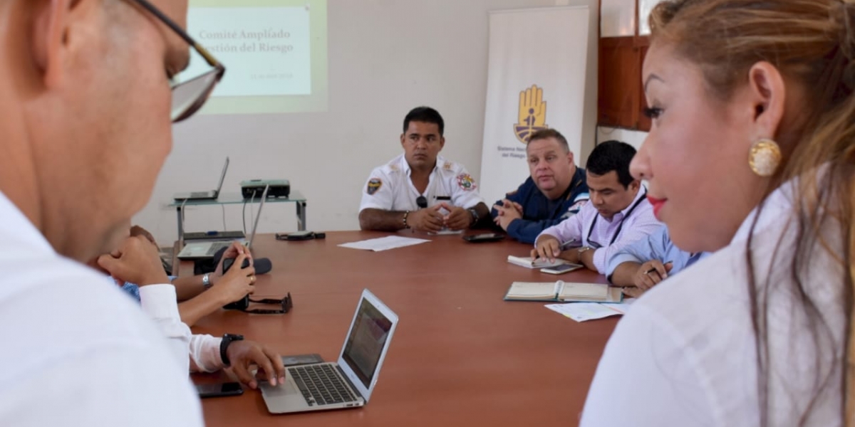 El Consejo Departamental de Gestión del Riesgo de Desastres contó con la participación de diferentes autoridades del Magdalena. 