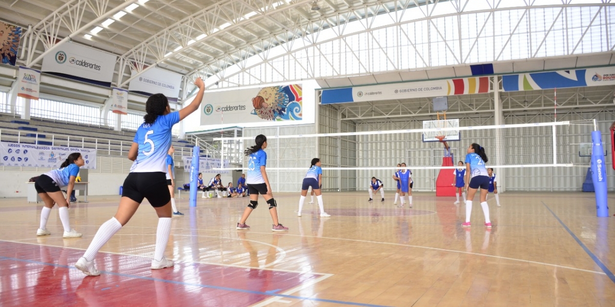 El voleibol será una de las disciplinas en disputa. 