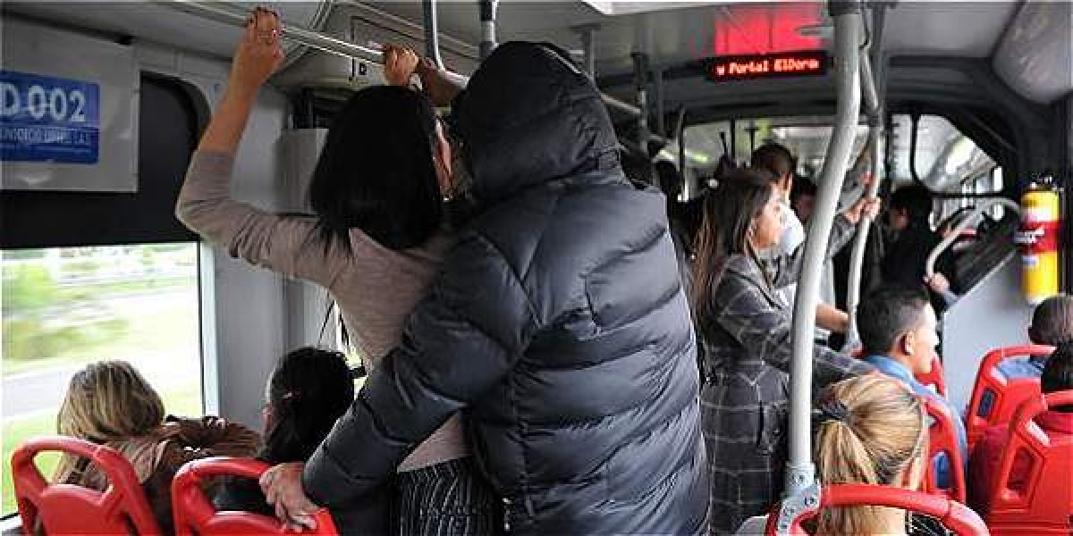 Aparente caso de abuso sexual en Transmilenio