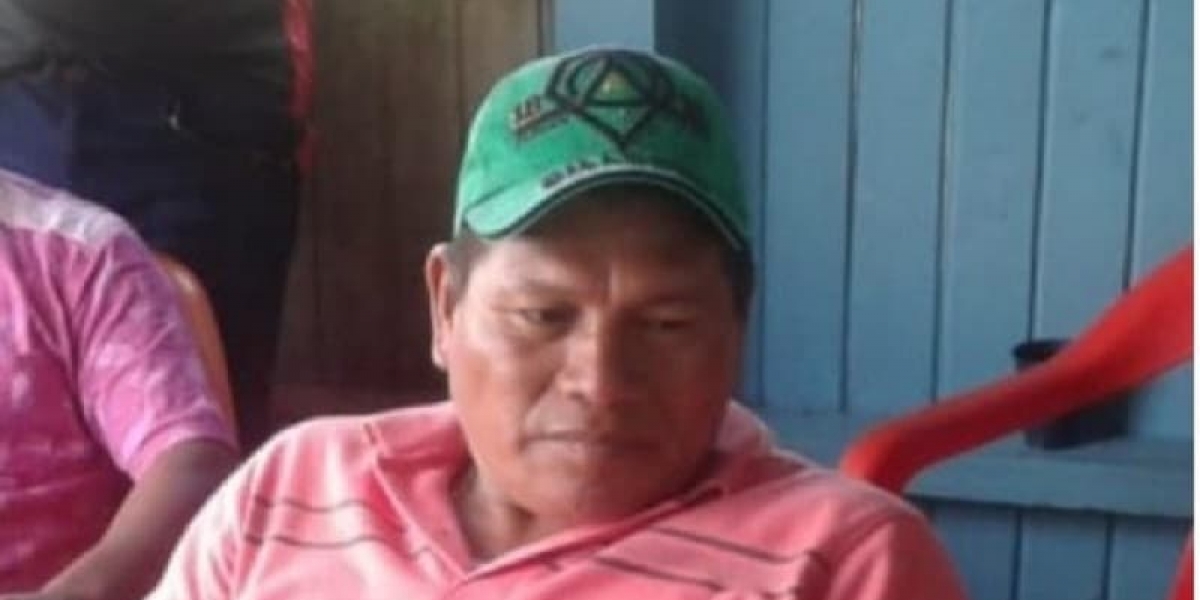 Aquileo Mecheche, líder indígena asesinado