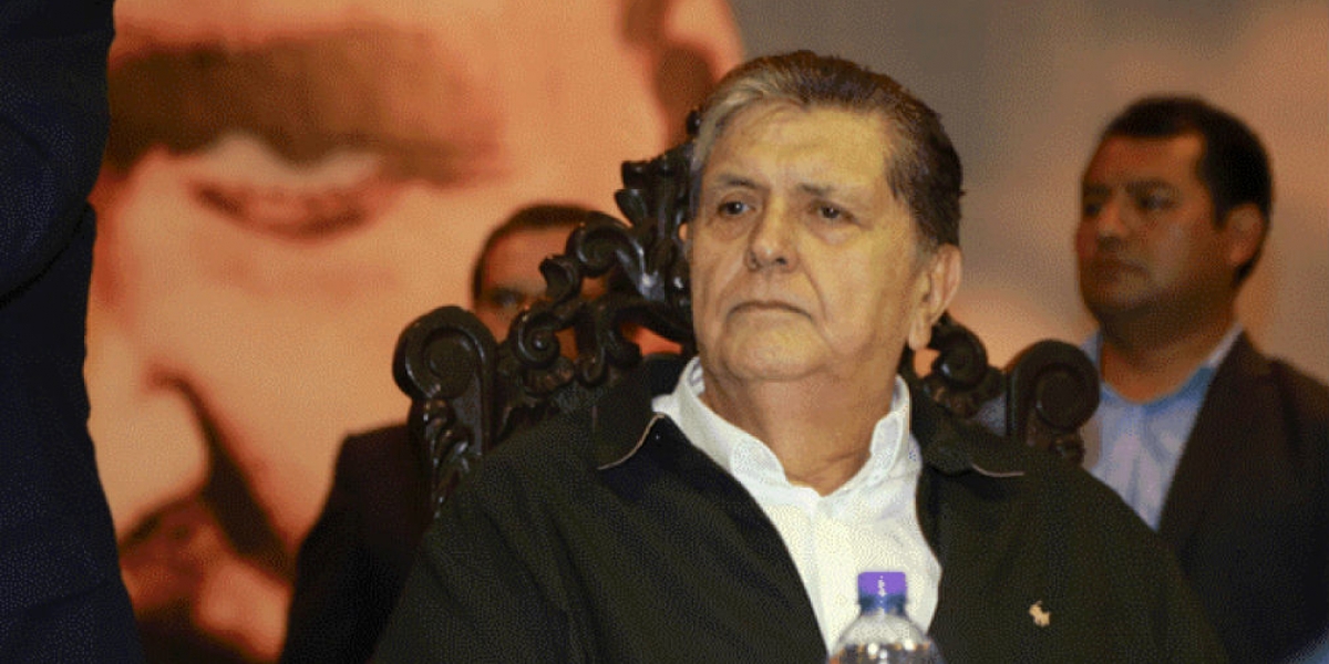 El expresidente de Perú, Alan García.