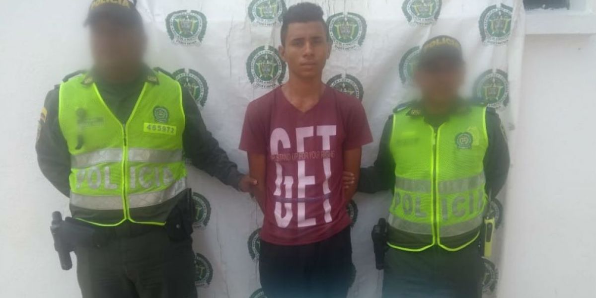 Policía Yerson Rafael Maestre Pimienta.