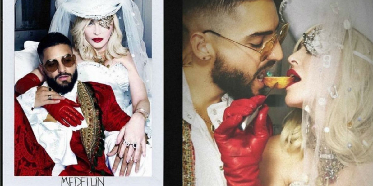 Cortesía Madonna y Maluma