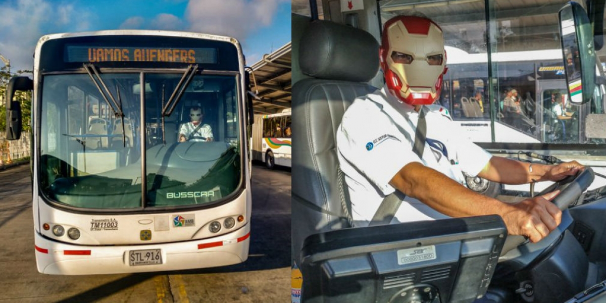 Conductor de Transmetro.