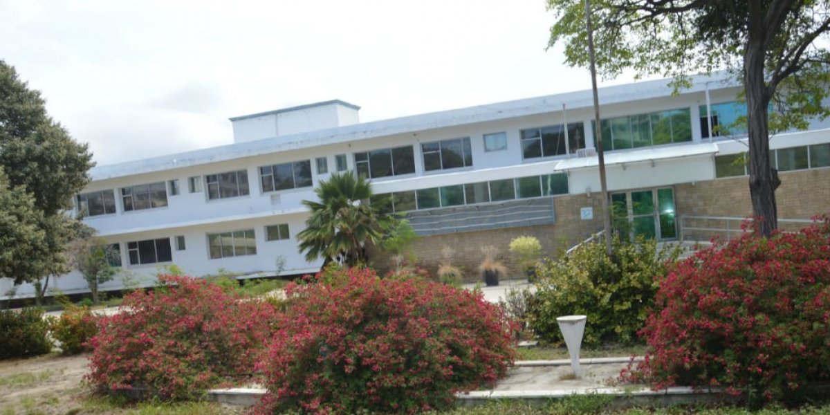 Fachada de la sede donde operaba la Fundación Cardiovascular.