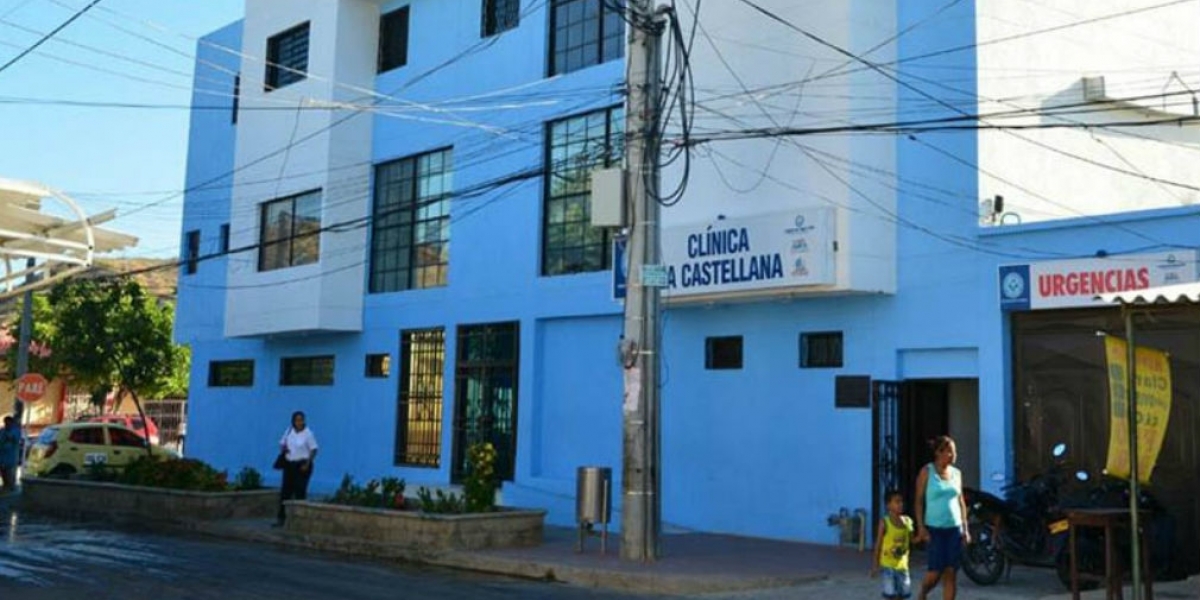 Archivo La paciente fue atendida en la clínica La Castellana.