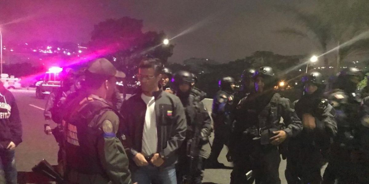Gaby Arellano Liberación de Leopoldo López.