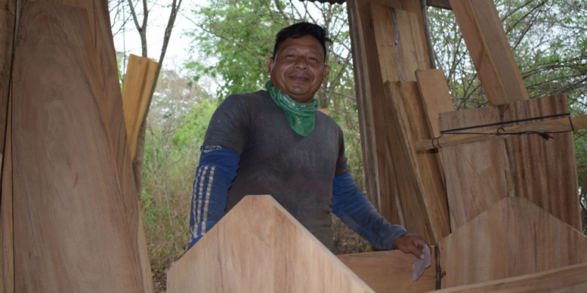 Cortesía José Rafael Velázquez, lidera del taller de ebanistería.