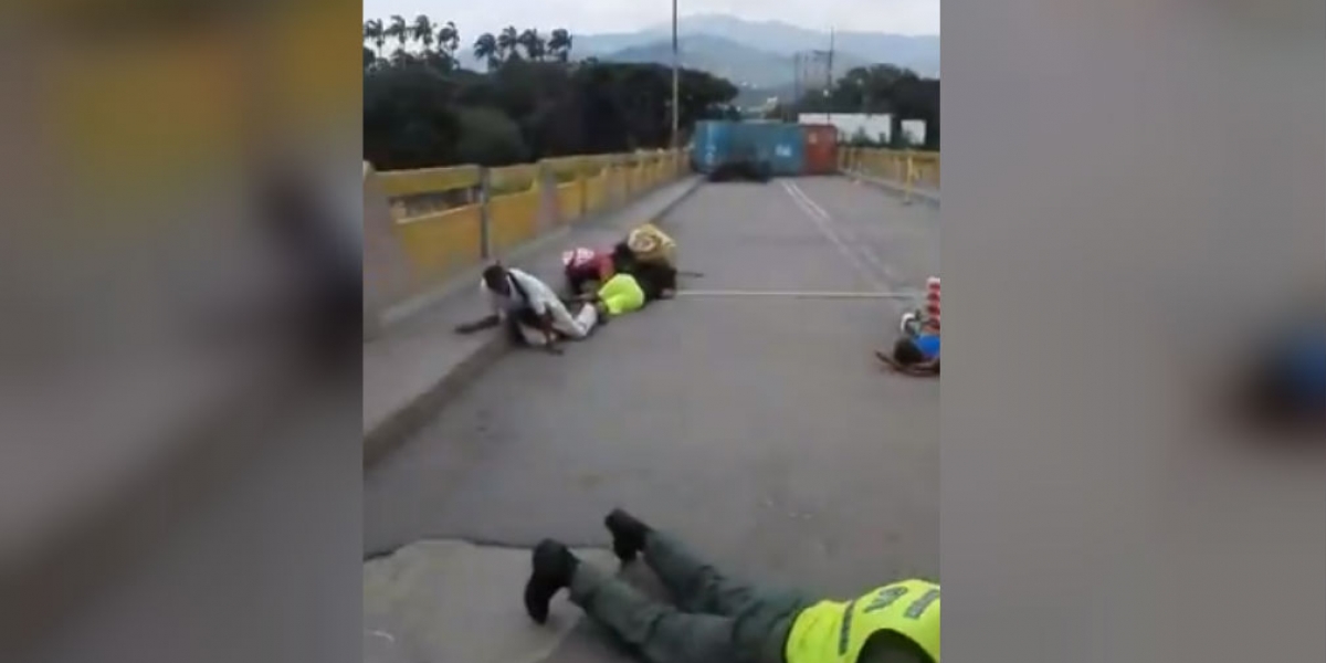 Miedo y terror en medio de balacera en la frontera colombo-venezolana