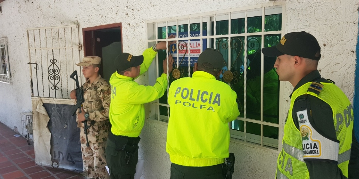 Policía Metropolitana de Santa Marta Extinción de dominio