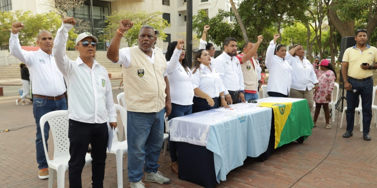 Pronunciamiento de miembros de Juntas de Acción Comunal de Santa Marta