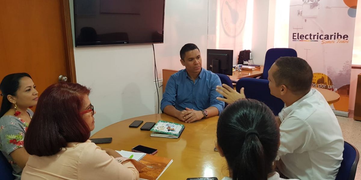 Cortesía Reunión sobre la prestación del servicio de energía eléctrica en Ciénaga, Magdalena