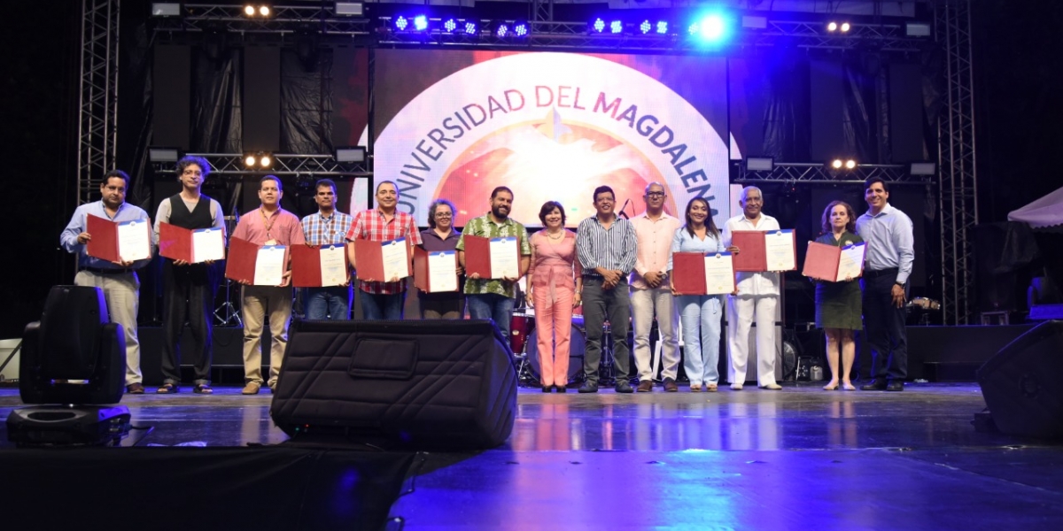 Reconocimientos a docentes de la Unimagdalena