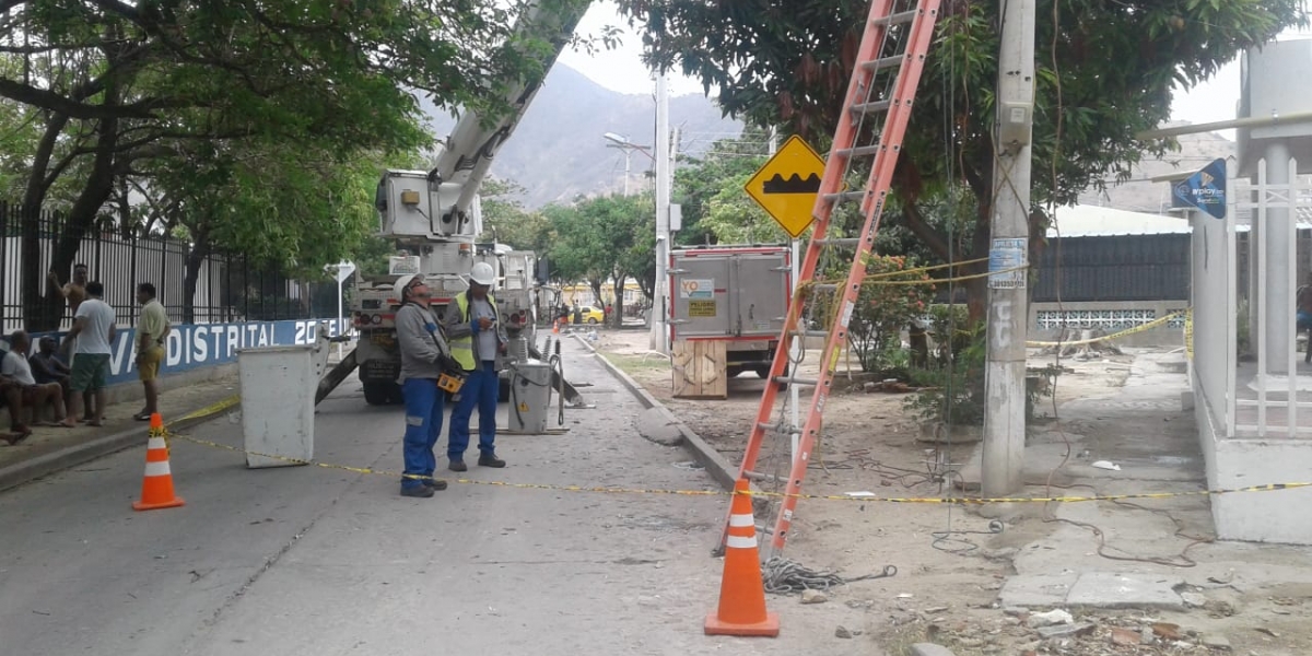 Electricaribe ha incrementado las labores operativas para reparar los daños. 