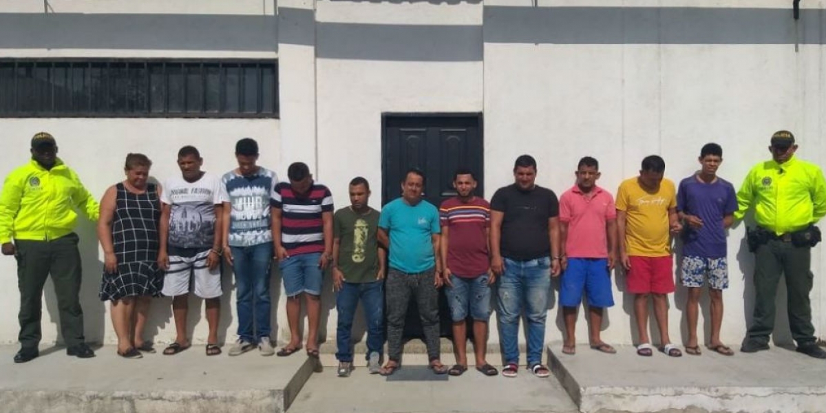 Policía Banda 'Los contratistas'.