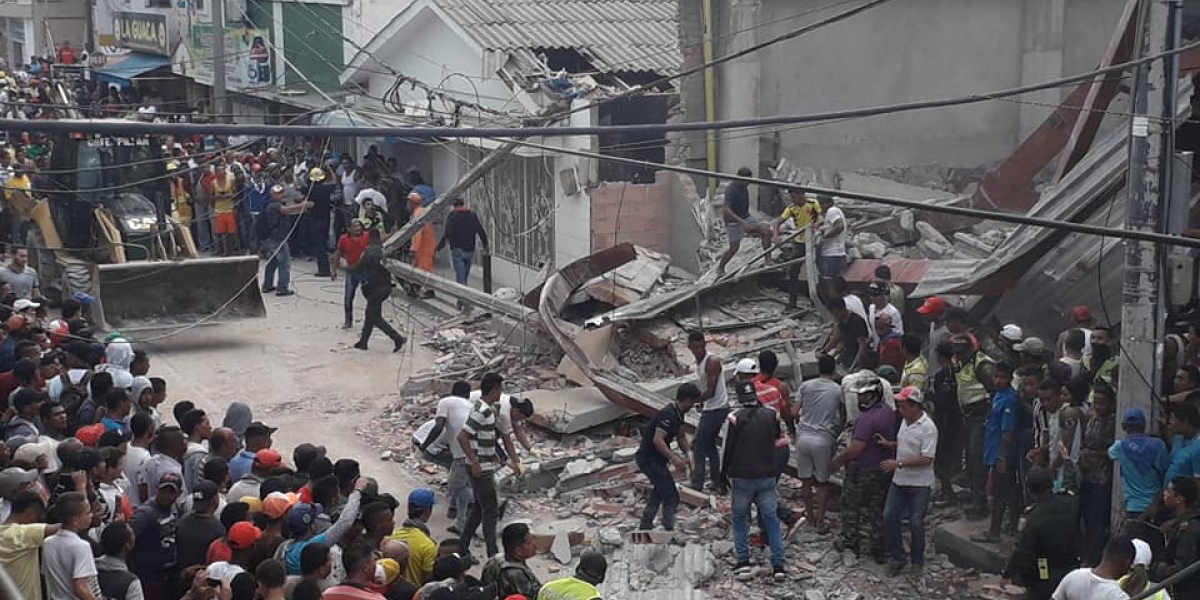 El hecho se registró en la calle 6, entre carreras 8 y 9, zona céntrica.