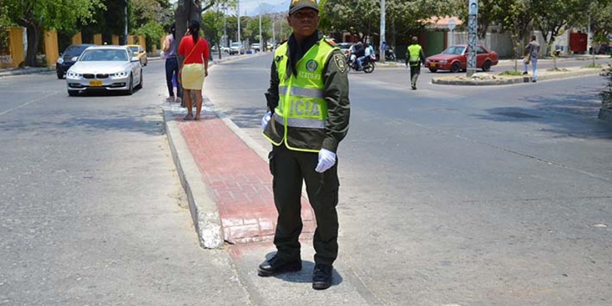 Los agentes de Tránsito de la Policía volverán a regular la movilidad. 