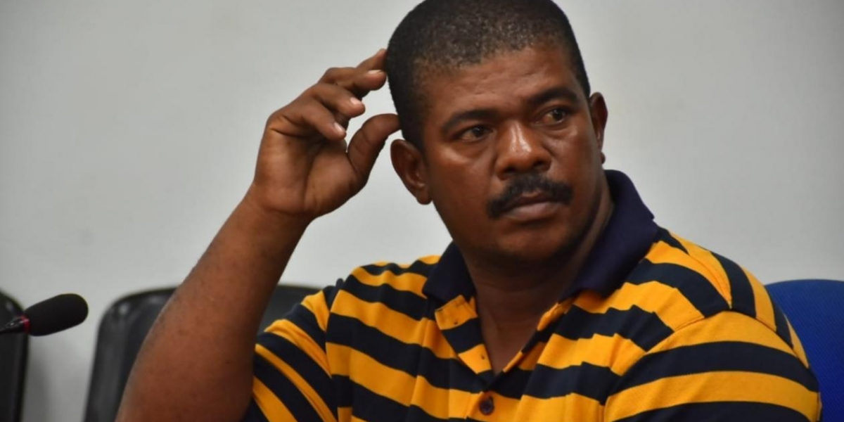 Jairo Cassiani- Zona Cero Gimy Chapman durante la audiencia.