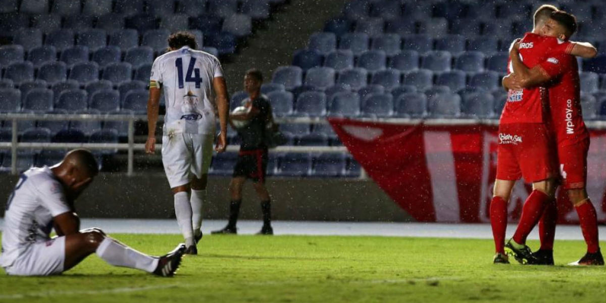 El Unión perdió 4-0 con América, en Cali.