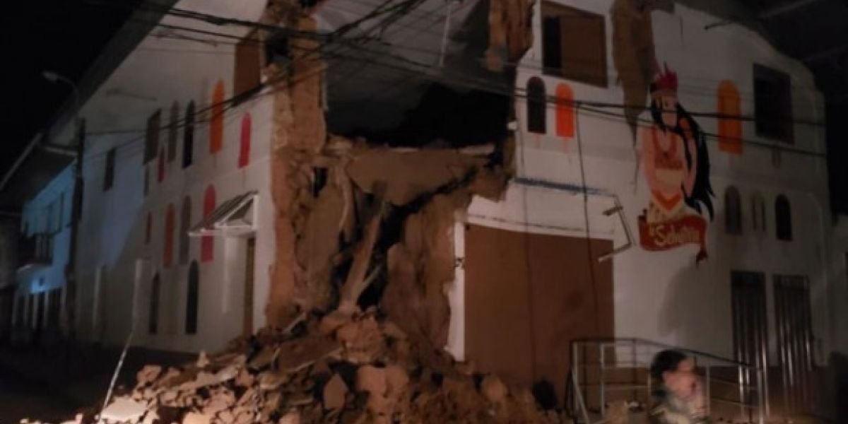 El Comercio En la madrugada de este domingo ocurrió un sismo de 7.5 en escala de Ritcher en la Amazonía peruana.