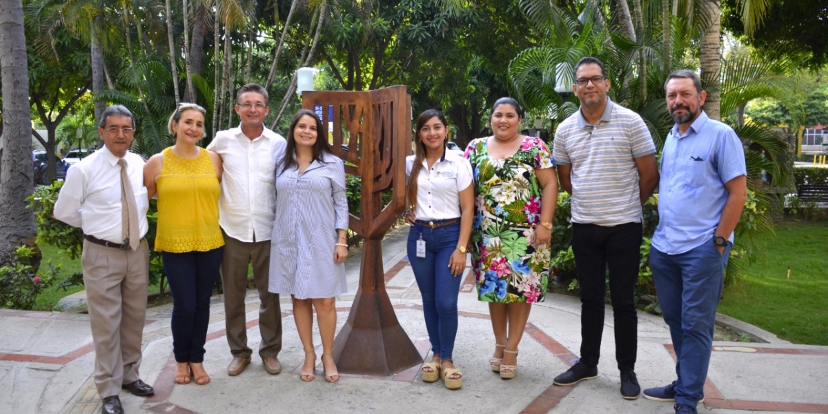 Miembros del Grupo de Investigación Joaquín Aarón Manjarrés de la Escuela de Derecho “Rodrigo de Bastidas” de la Universidad Sergio Arboleda, Santa Marta.