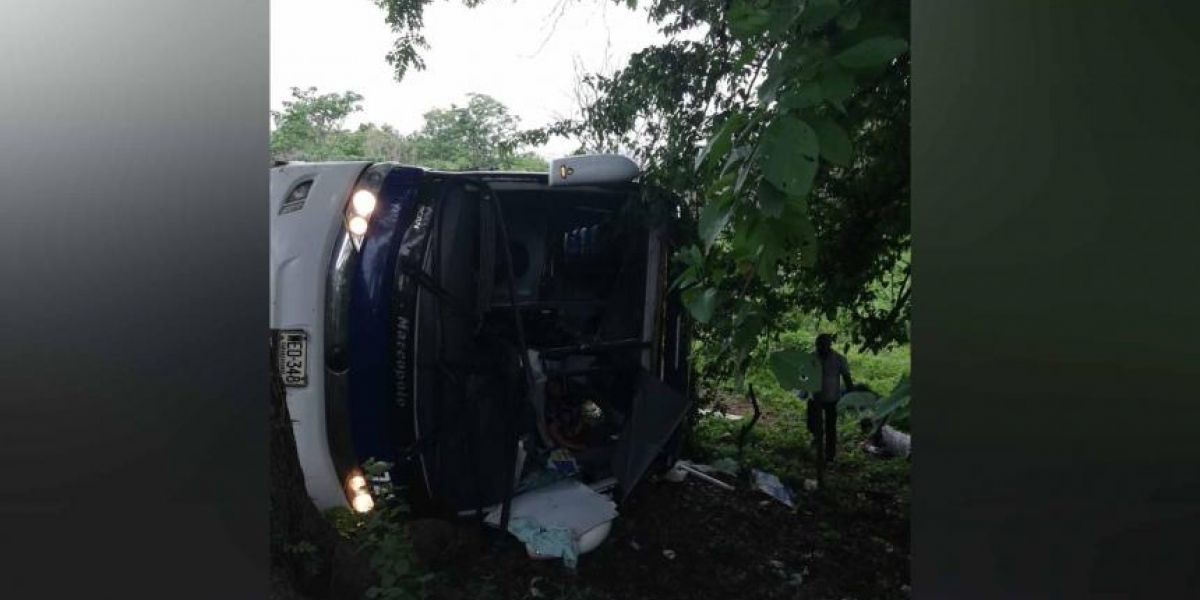 El Heraldo. Lugar del accidente.