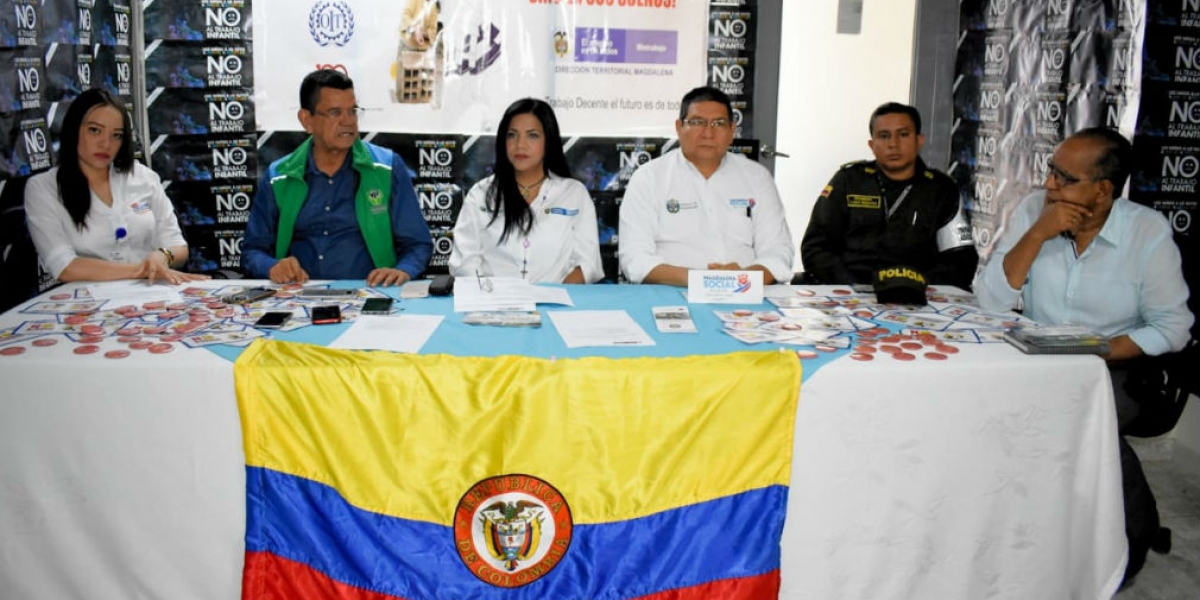 Gobernación del Magdalena Comité Interinstitucional para la Erradicación del Trabajo Infantil.
