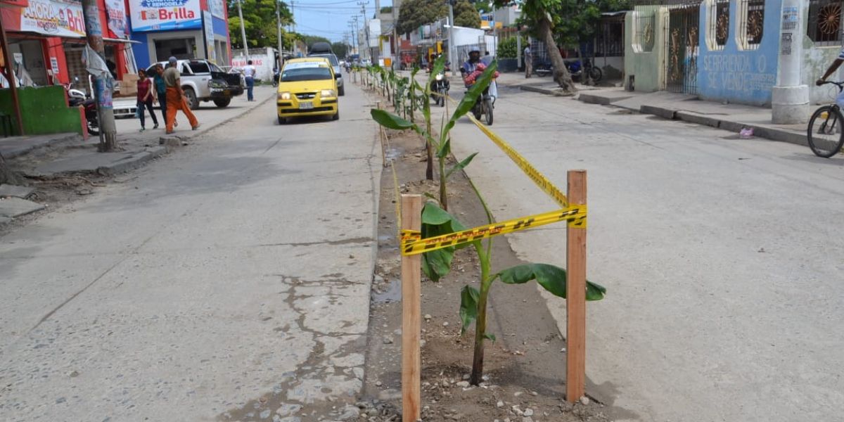 La zona se había convertido en botadero de escombros y basura. 