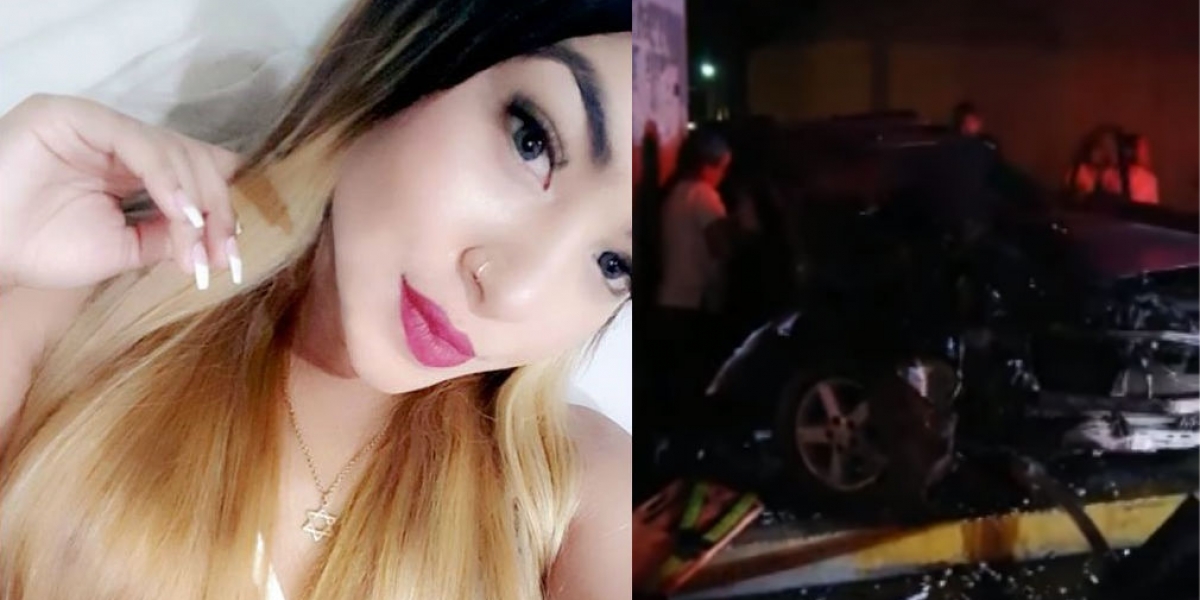 Facebook y captura de pantalla Karolay Gaytán, víctima mortal.