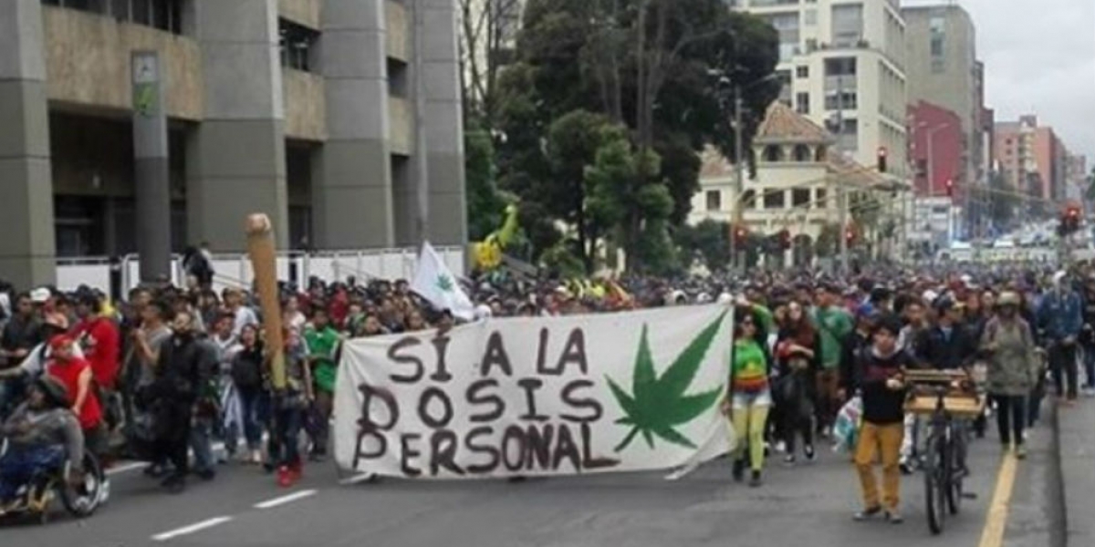 ‘Marcha Mundial por la Marihuana – Bogotá’