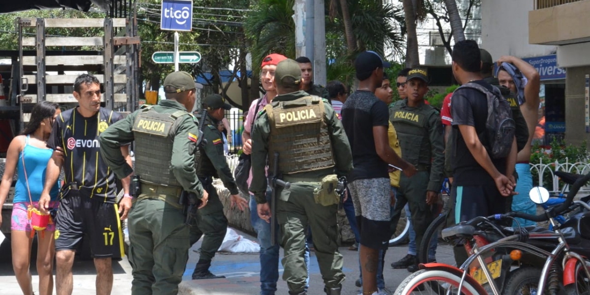 Los hinchas de Millonarios protagonizaron disturbios en El Rodadero el pasado 1 de junio.