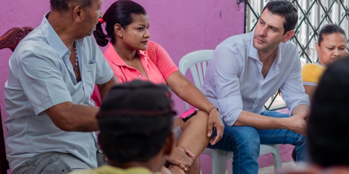 El ‘Mello’ estuvo en los barrios de la antigua Comuna 2 de Santa Marta.