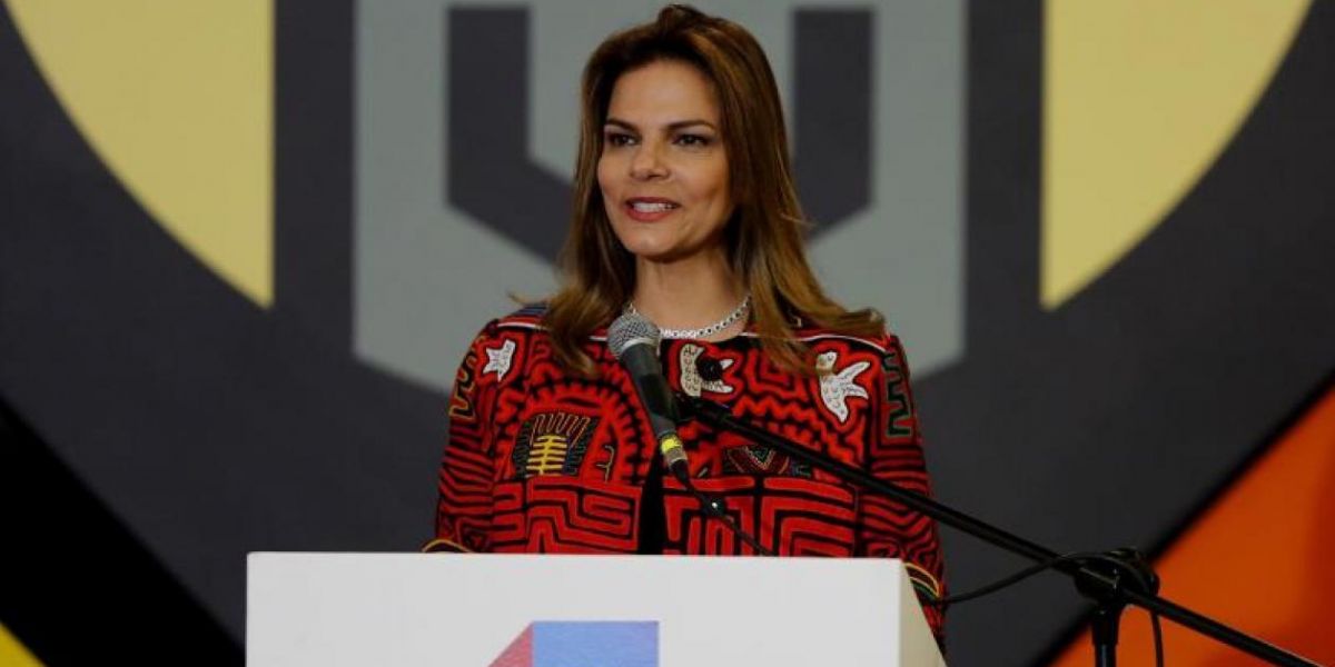  La presidenta de Procolombia, Flavia Santoro.