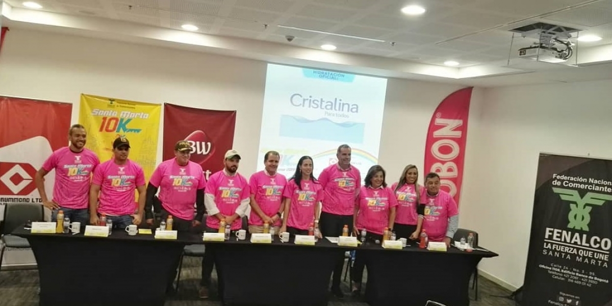 Seguimiento.co Rueda de prensa sobre carrera Santa Marta 10k